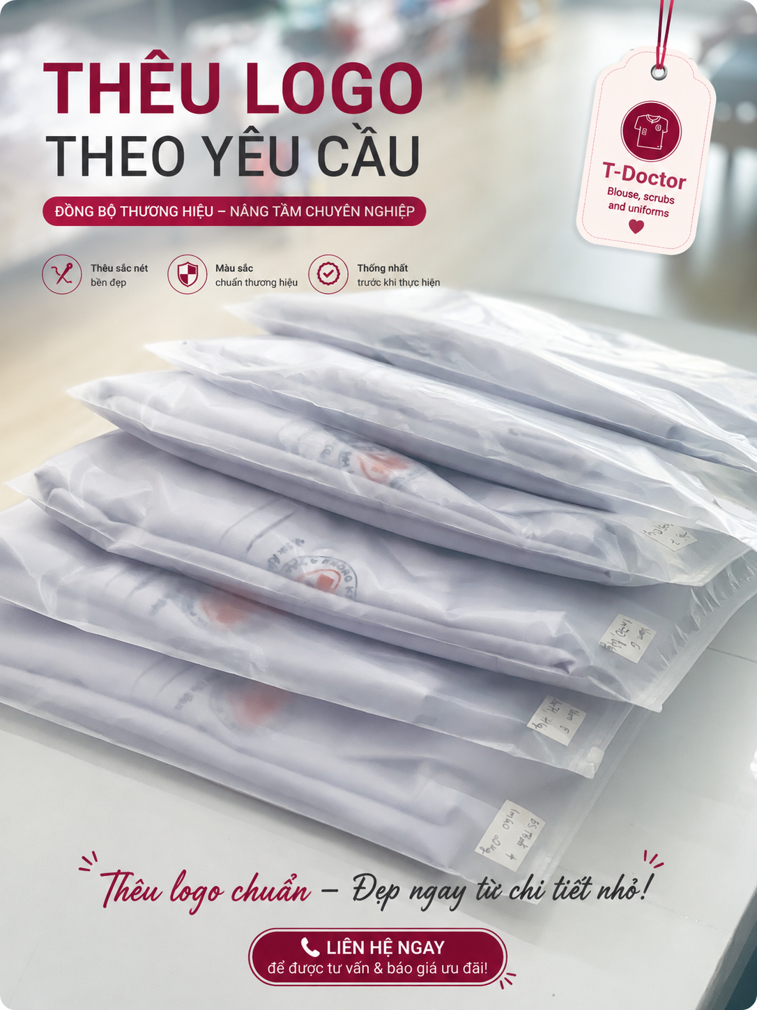Thêu Logo - Ảnh 4