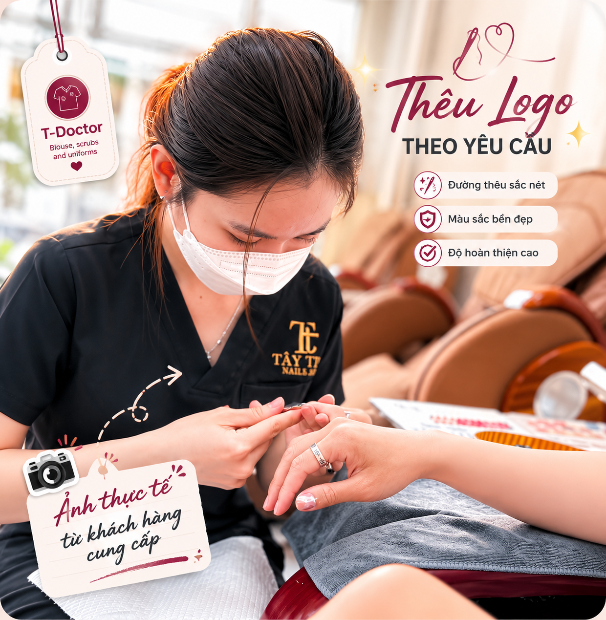 Thêu Logo - Ảnh 2