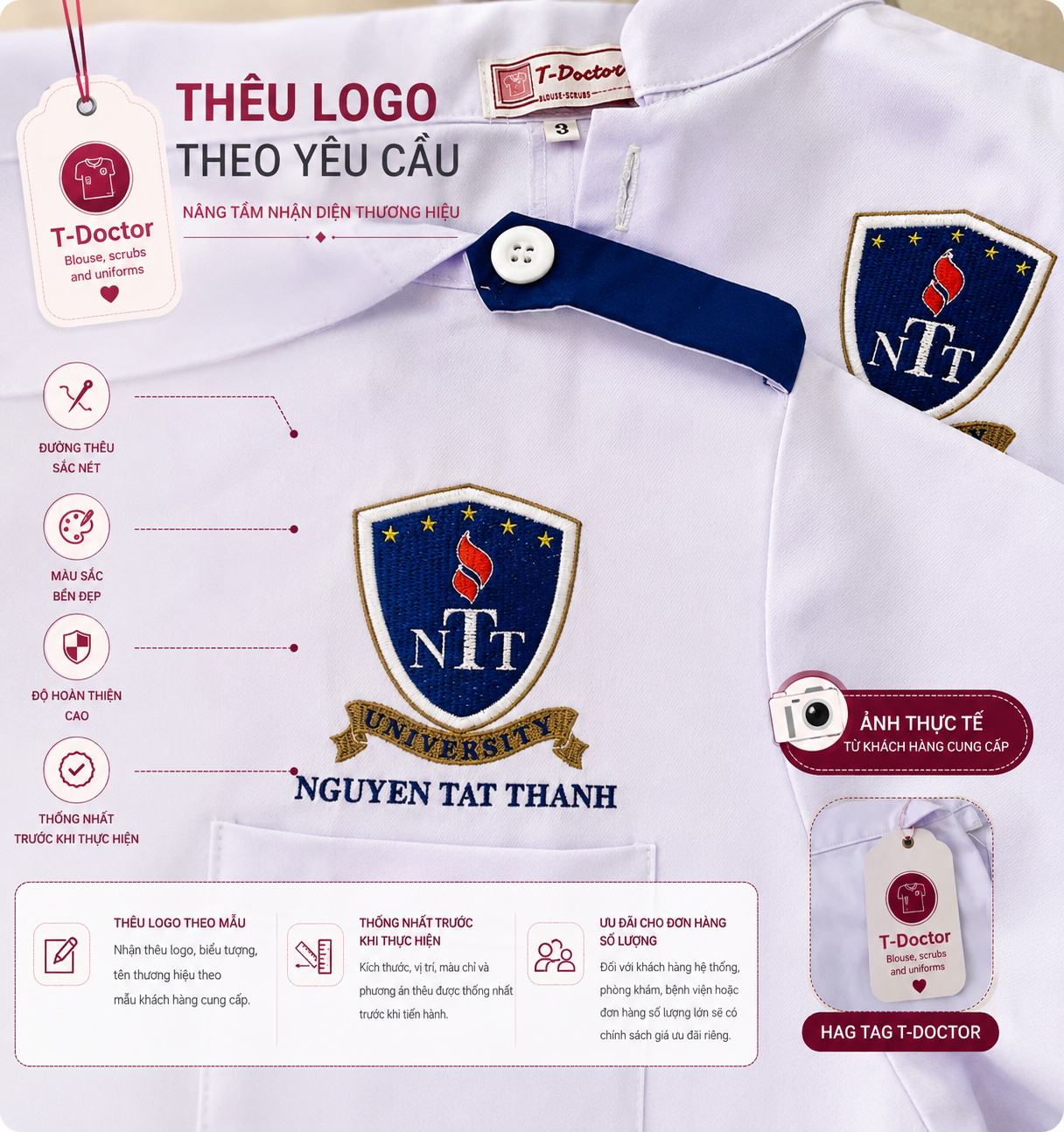 Thêu Logo - Ảnh 3