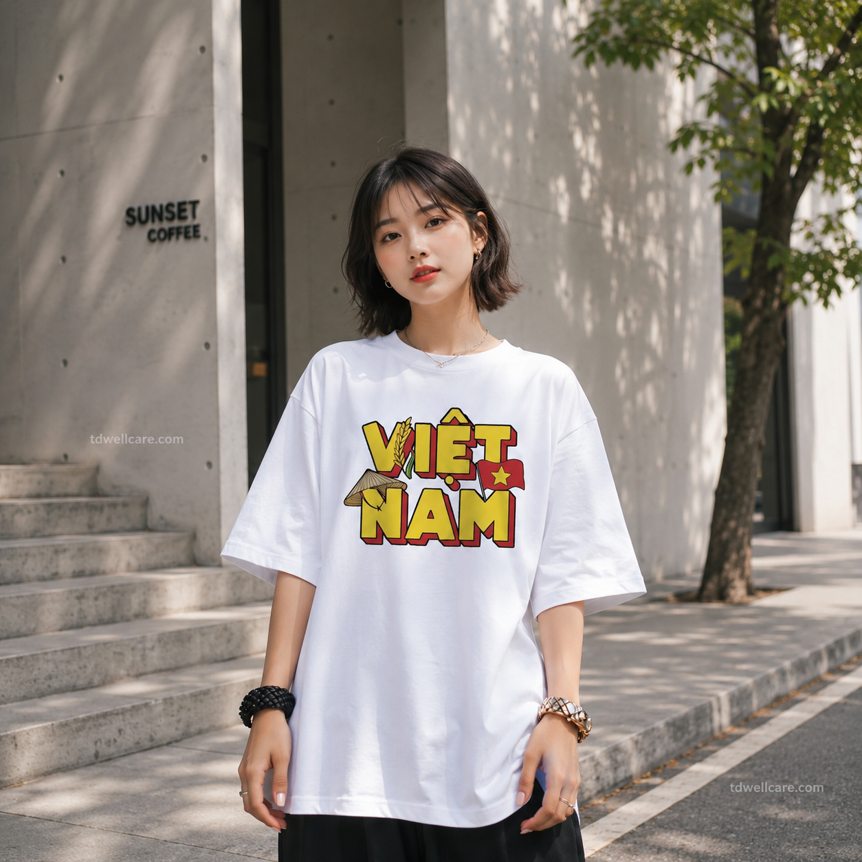 Áo Cờ Đỏ Sao Vàng Việt Nam Cotton 4 Chiều | Áo Nhóm, Du Lịch, Team Building - Ảnh 12
