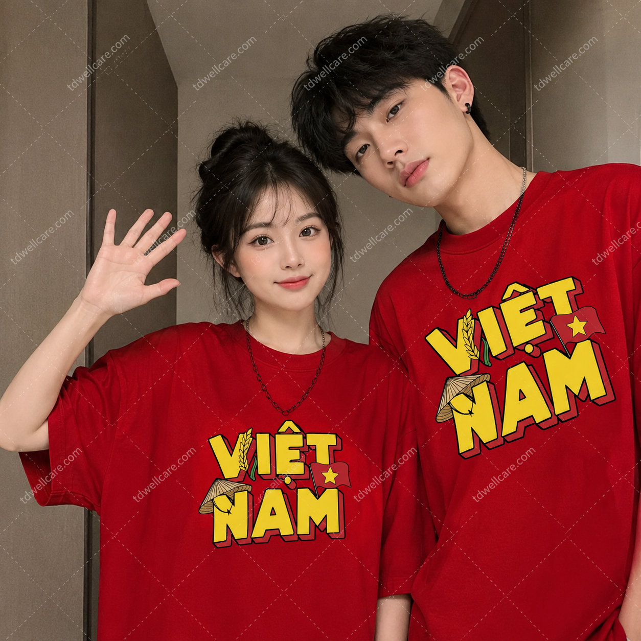 Áo Cờ Đỏ Sao Vàng Việt Nam Cotton 4 Chiều | Áo Nhóm, Du Lịch, Team Building - Ảnh 6