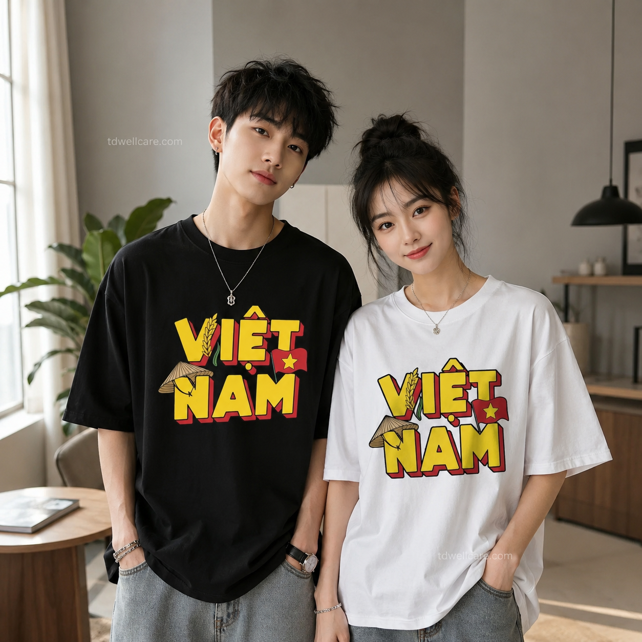 Áo Cờ Đỏ Sao Vàng Việt Nam Cotton 4 Chiều | Áo Nhóm, Du Lịch, Team Building - Ảnh 9
