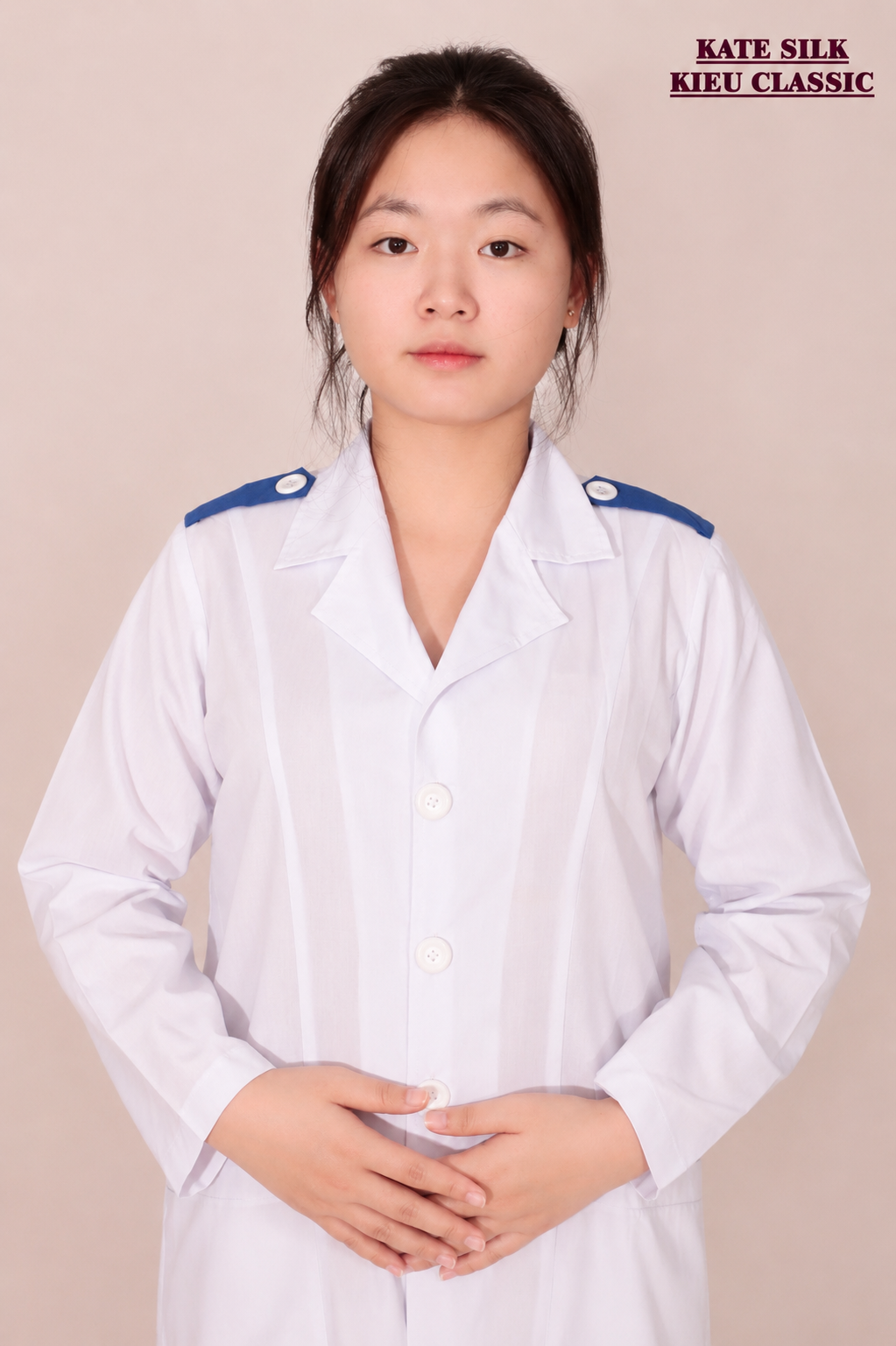 Blouse Sinh Viên Nữ dài tay | Đồng Phục Thực Tập Y Dược | T-Doctor - Ảnh 10